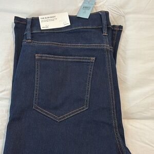 Ann Taylor Slim Boot Cut Jeans 12 Petite New With Tags